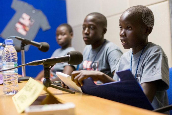 Children's Peace Day Debate on Radio Miraya