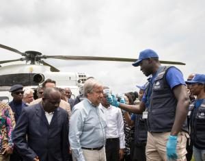 Visite d’Antonio Guteres en RDC : « La MONUSCO a un rôle très important à jouer »
