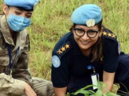 Sangya Malla, lauréate 2021 du prix de la policière de l’ONU