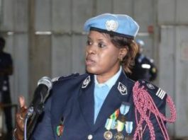Seynabou Diouf, lauréate 2019 du prix de la policière de l’ONU