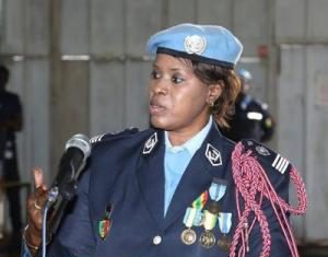 Seynabou Diouf, lauréate 2019 du prix de la policière de l’ONU