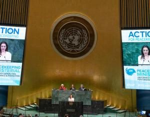 Report de la conférence ministérielle de l’ONU sur le maintien de la paix