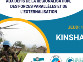 Séminaire de l’Observatoire à Kinshasa sur les nouveaux défis des opérations de paix