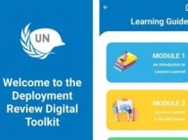 Une application mobile pour faciliter le retour d’expérience (RETEX) des casques bleus