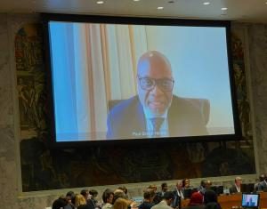 Un chercheur associé de l’OBG intervient devant le Conseil de Sécurité des Nations unies