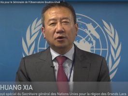 Vidéo – Intervention de Huang Xia pour le Séminaire de l’Observatoire Boutros-Ghali
