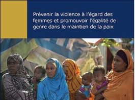 Publication d’un nouveau cours sur la prévention de la violence faite aux femmes et la promotion de l’égalité des genres dans le maintien de la paix