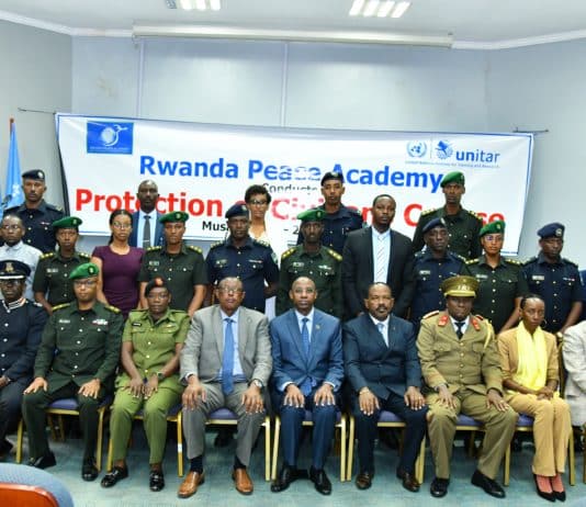 La Rwanda Peace Academy organise une formation sur la protection des civil·e·s