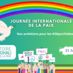 Journée Internationale de la paix du 21 septembre 2023
