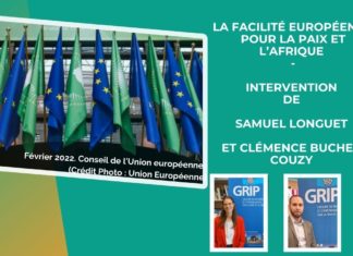 Vidéo – La Facilité européenne pour la paix et l’Afrique – Entretien avec Samuel Longuet et Clémence Buchet-Couzy