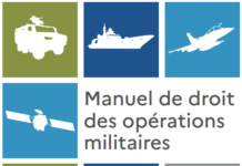 Le ministère des Armées français publie un manuel sur le droit des opérations militaires