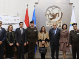 Première formation au français pour les casques bleus égyptiens