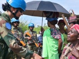 Une Casque bleue indienne de la MONUSCO reçoit le Prix militaire du défenseur de l’égalité des genres de l’année 2023