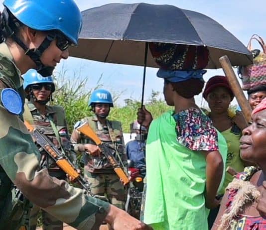 Une Casque bleue indienne de la MONUSCO reçoit le Prix militaire du défenseur de l’égalité des genres de l’année 2023