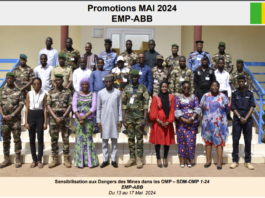 L’École de Maintien de la Paix de Bamako organise deux formations sur les enjeux des opérations de paix et sur les mines et les explosifs