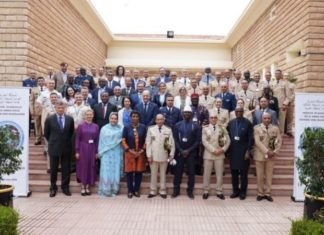 Cours francophone pour les hauts responsables d’opérations de paix