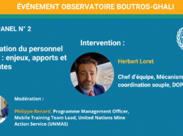 Vidéo : intervention d’Herbert Loret (DOP) lors du Séminaire de l’Observatoire Boutros-Ghali à Entebbe