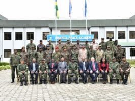 Fin du cours de formation des formateurs pour les officiers militaires régionaux au sein de l’Académie rwandaise pour la paix
