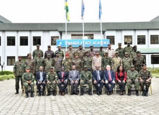 Fin du cours de formation des formateurs pour les officiers militaires régionaux au sein de l’Académie rwandaise pour la paix