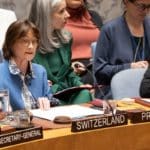 Présidence suisse du Conseil de sécurité des Nations unies dans un climat géopolitique tendu