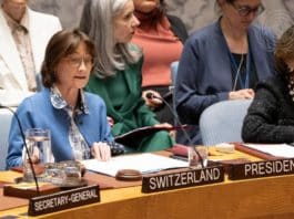 Présidence suisse du Conseil de sécurité des Nations unies dans un climat géopolitique tendu