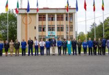 Lancement du Cours supérieur international à l’École d’application des officiers de la gendarmerie roumaine