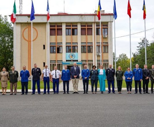 Lancement du Cours supérieur international à l’École d’application des officiers de la gendarmerie roumaine
