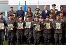 Formation du personnel en uniforme du Guatemala et du Bélize en amont de son déploiement en Haïti