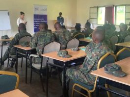 Formation de Casques bleus rwandais au français sur objectifs spécifiques