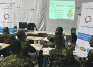 Formation linguistique et culturelle au profit de policiers kenyans déployés en Haïti