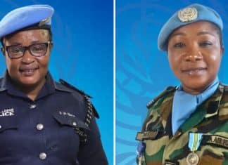 Remise du prix militaire de la défense de l’égalité des genres et du prix de la policière de l’ONU de l’année à l’occasion de la Journée mondiale des Casques bleus