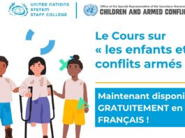 Cours en ligne sur les enfants dans les conflits armés