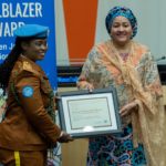 Olukemi Ibikunle, déployée à la MONUSCO, lauréate 2025 du Prix de la Pionnière des Nations unies