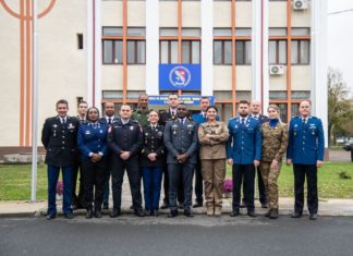 Cérémonie de clôture de la 23ème édition du Cours Supérieur International de l’École d’application des officiers de la Gendarmerie roumaine