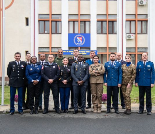 Cérémonie de clôture de la 23ème édition du Cours Supérieur International de l’École d’application des officiers de la Gendarmerie roumaine